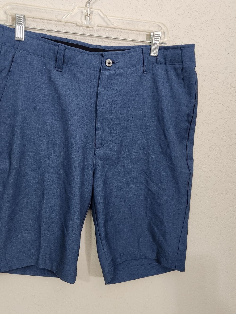 Pebble Beach Shorts 34 Blue Performance Shorts Dry Luxe Performance Athletic